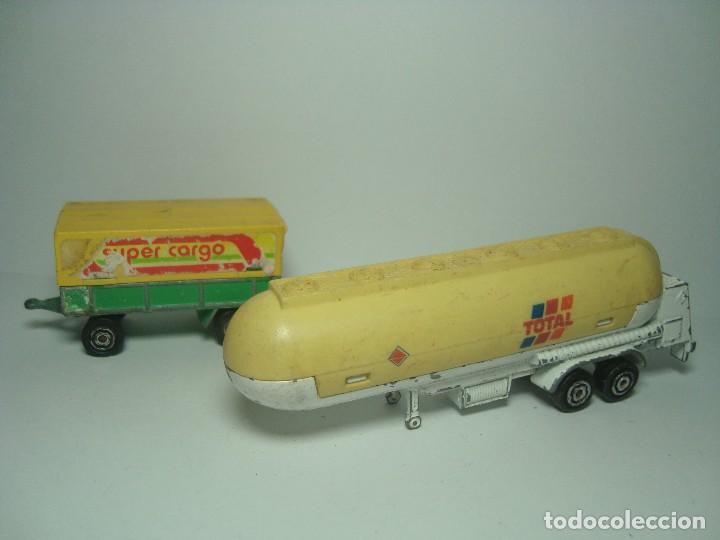 Coches a escala: LOTE DE COCHES REMOLQUE DE MAJORETTE 1,64