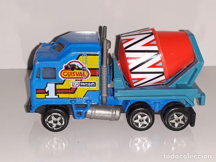 Coches a escala: GUISVAL : ANTIGUO CAMION HORMIGONERA RALLYE SERIE CAMPEON REF. 807 A&Ntilde;OS 80