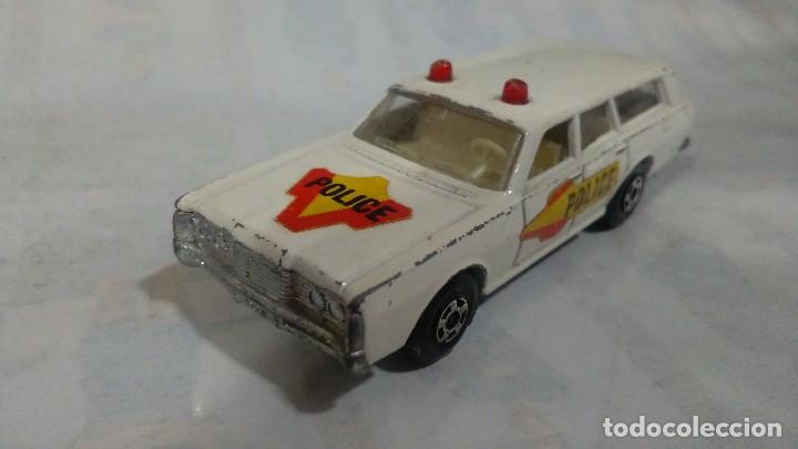 matchbox mercury police car