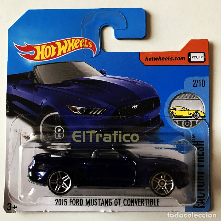 hot wheels 2015 ford mustang gt convertible