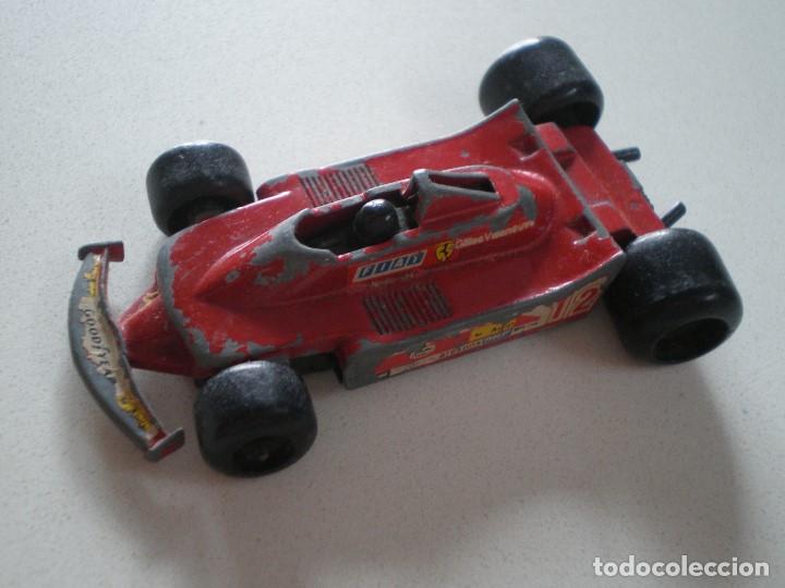 Coches a escala: FERRARI 312 T4 PILEN ANTIGUO COCHE FORMULA 1 A ESCALA MADE IN SPAIN MOD.856