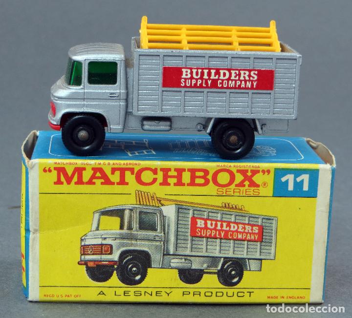 matchbox scaffolding truck 1969