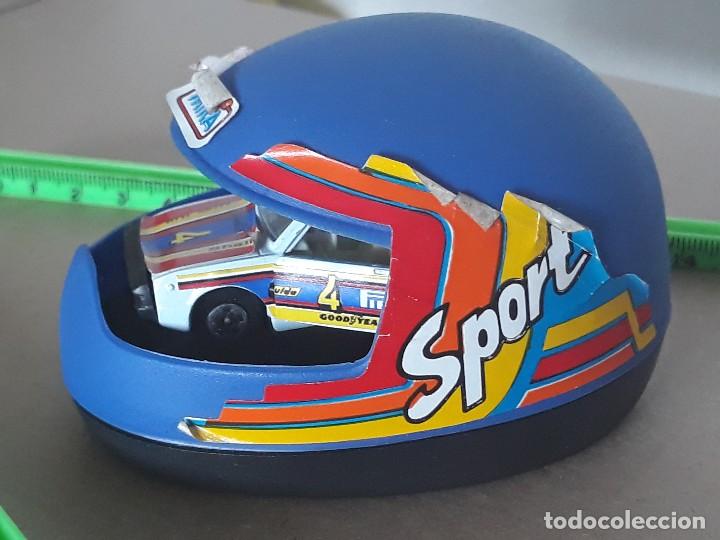 Coches a escala: ANTIGUO COCHE SEAT 1200 SPORT escala 1:64 en casco DE LA CASA MIRA ref.139 A&Ntilde;OS 80 A ESTRENAR