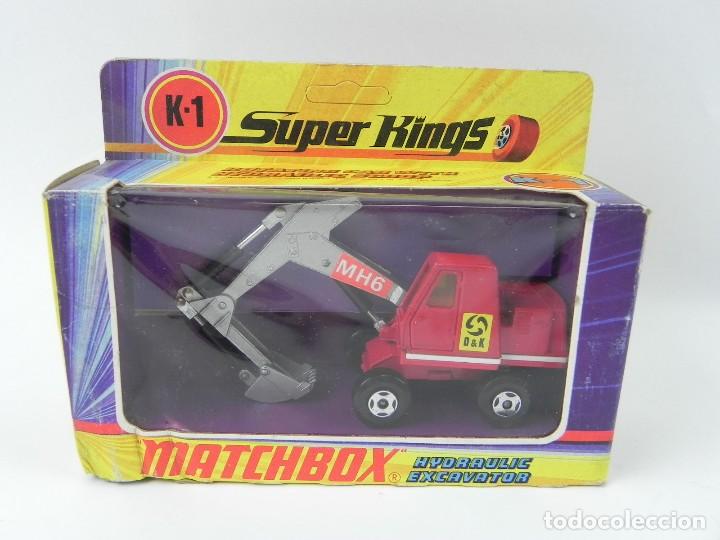 Matchbox Super Kings K-1 HYDRAULIC EXCAVATOR