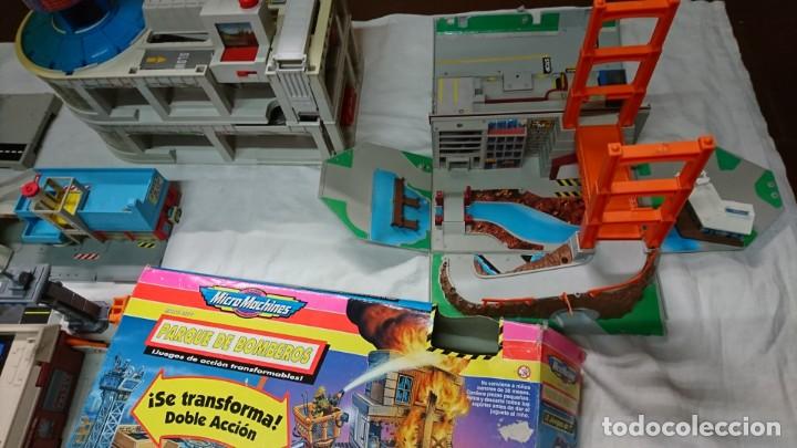Coches a escala: LOTE ACCESORIOS DE  MICROMACHINES, SIN COCHES - Foto 7