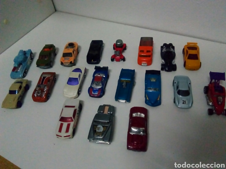 Coches a escala: 19 coches hotweels 1,64