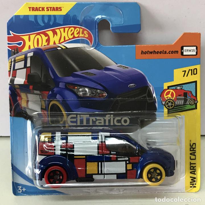 hot wheels ford transit connect 2018