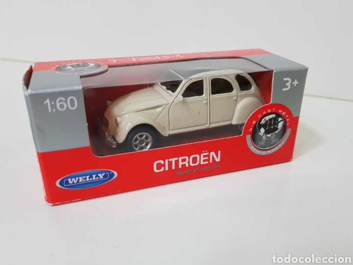 Citroen 2CV Ente Modellauto 1:60 Welly 
