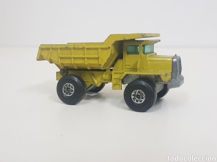 matchbox yellow dump truck