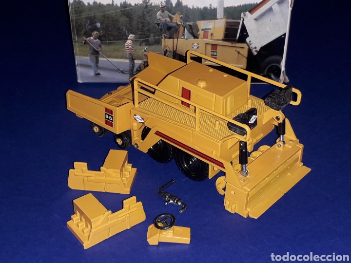 Voitures &agrave; l'&eacute;chelle: Construcci&oacute;n Obras P&uacute;blicas: Blaw Knox BK-95 ref. 245, metal esc. 1/50, NZG made in Germany, a&ntilde;os 80