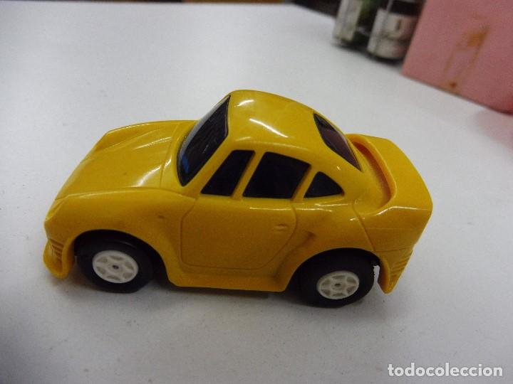 Coches a escala: Majorette punch racers punchracers coche amarillo fricci&oacute;n