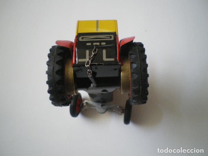 Coches a escala: TRACTOR CON REMOLQUE A CUERDA - Foto 4