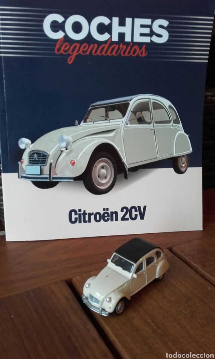 Coches a escala: COCHES LEGENDARIOS CITROEN 2CV + LIBRETO 24 P&Aacute;GINAS