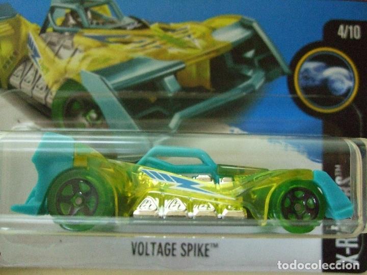Hot Wheels Voltage Spike Car X-Raycers #4/10 Diecast 1:64 Scale Best For Track 