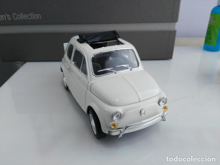 Coches a escala: ANTIGUO COCHE BURAGO FIAT 500 1/16