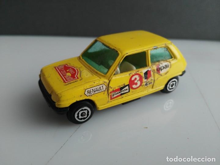 Coches a escala: ANTIGUO COCHE METALICO DE GUISVAL  RENAULT 5 RALLY