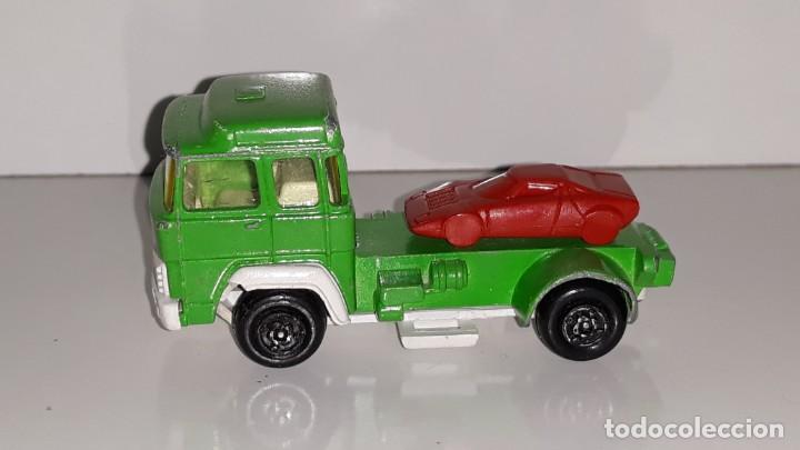 Coches a escala: GUISVAL : ANTIGUO CAMION PORTACOCHES MAGIRUS DEUTZ MADE IN SPAIN A&Ntilde;OS 70 / 80