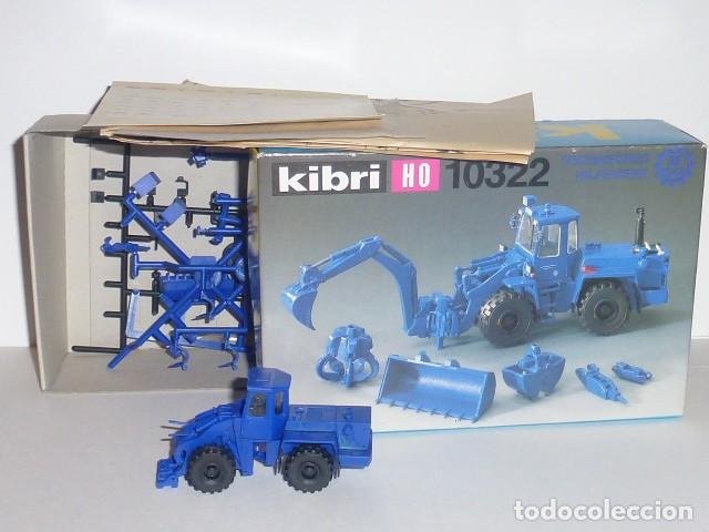 Voitures &agrave; l'&eacute;chelle: N098-Kibri 10322 m&aacute;quina polivalente multiusos azul H0 - 1/87