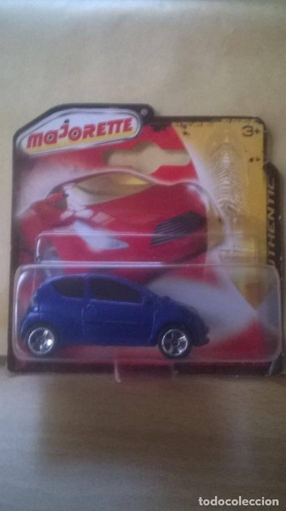 Coches a escala: MAJORETTE CITROEN C1 ECH.1/55 REF. 254H AZUL MARINO OSCURO LUNAS TINTADAS