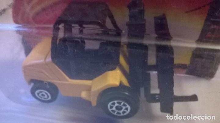 Coches a escala: MAJORETTE CHARIOT ELEVATEUR # 273 ECH.1/75 CARRETILLA ELEVADORA* ELEVADOR PEGADO