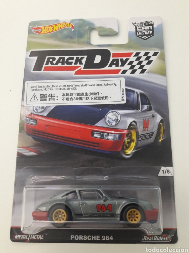 Hot Wheels Porsche 964 Track Day Real Riders
