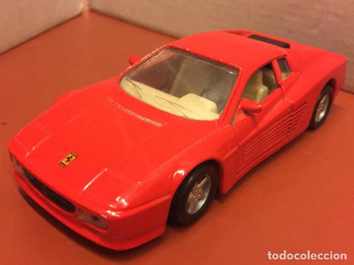 Coches a escala: FERRARI 512 TR, MAISTO, METALICO, ESCALA 1/39. ver medidas