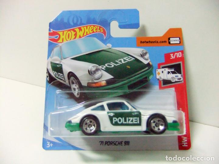hot wheels 71 porsche 911 polizei