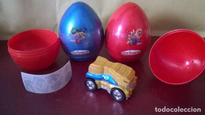 Coches a escala: MAJORETTE MARVEL UNIVERSE 1 HUEVO SORPRESA CON COCHE ECH: 1/64 Aprx. REF.- ???