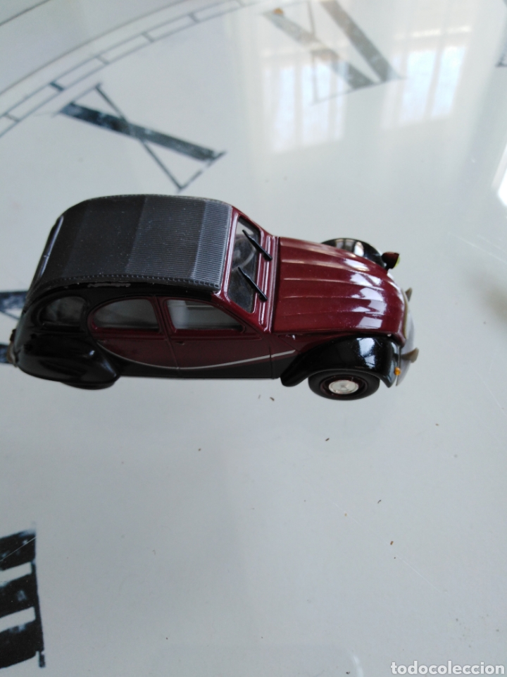Coches a escala: Coche metalico citroen 2cv Charleston