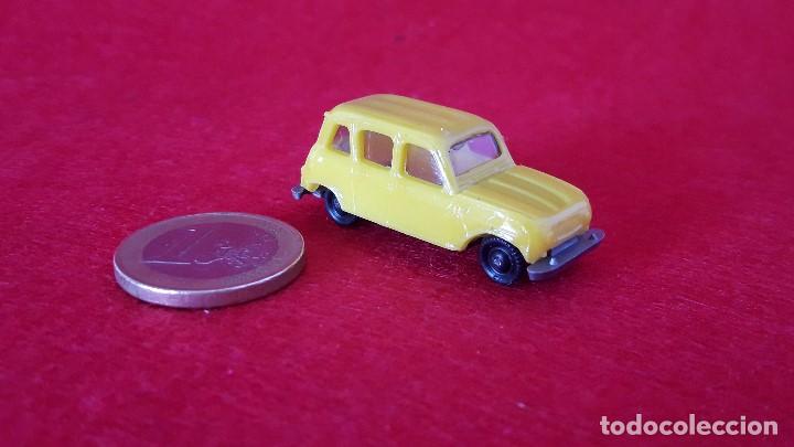 Coches a escala: COCHE EKO RENAULT 4L AMARILLO
