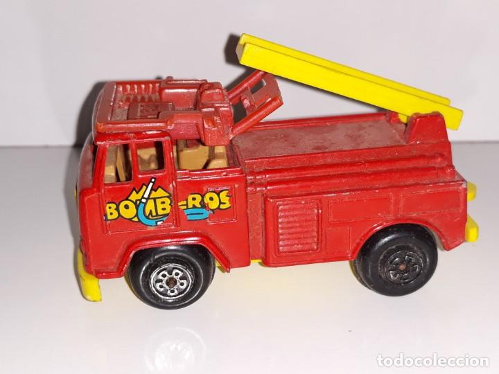 Coches a escala: GUISVAL CHIQUIVAL  : ANTIGUO CAMION DE BOMBEROS MADE IN SPAIN A&Ntilde;OS 80