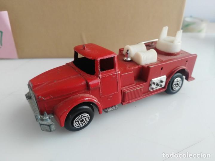 Coches a escala: ANTIGUO COCHE METALICO DE GUISVAL  CAMION BOMBEROS