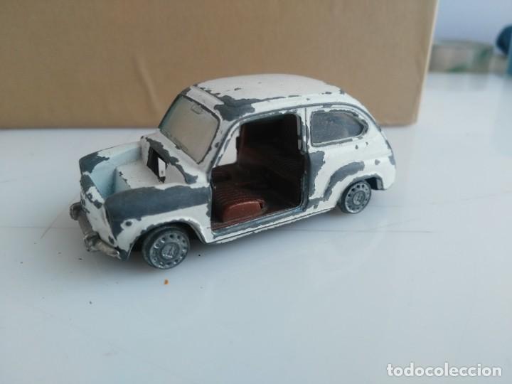 Coches a escala: ANTIGUO COCHE METALICO DE PILEN SEAT 600