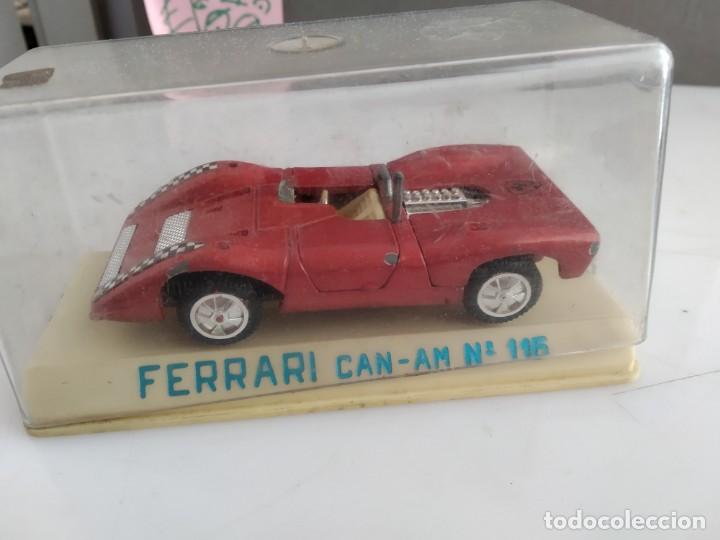 Coches a escala: antiguo coche de la marca JOAL  FERRARI CAN
