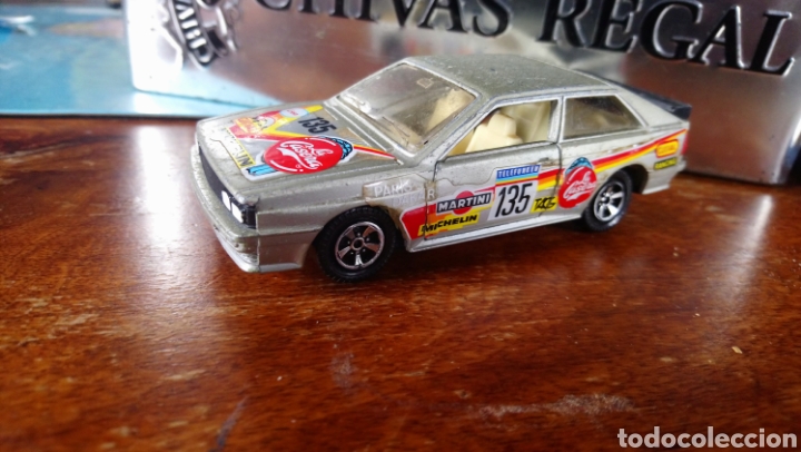 Coches a escala: Audi quattro guisval. Par&iacute;s Dakar. Edici&oacute;n La casera. 1/35