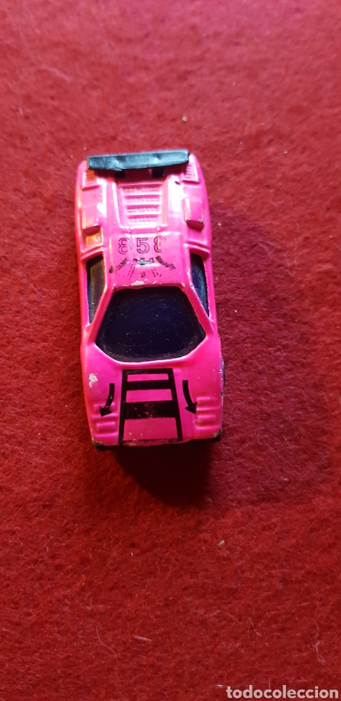 Model Cars: Coche metal de carreras color rosa