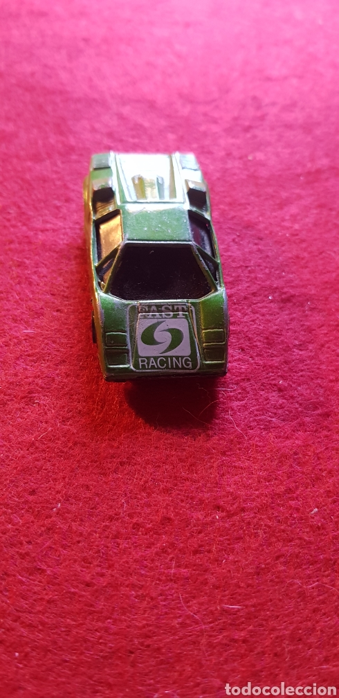 Model Cars: Coches de metal de carreras color verde