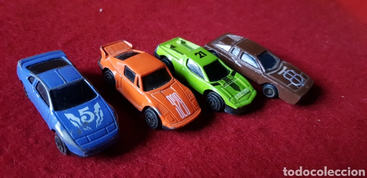 Model Cars: Lotes coches de carrera met&aacute;licos