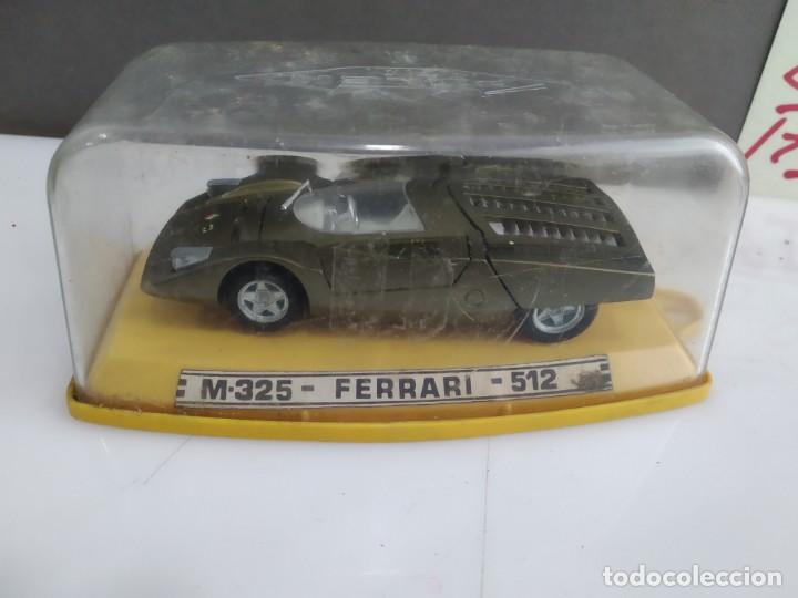 Coches a escala: ANTIGUO COCHE DE PILEN  FERRARI 512