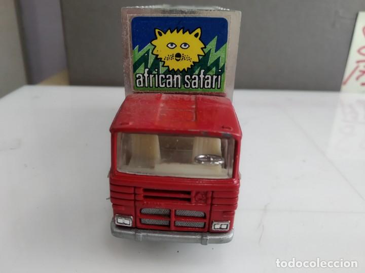 Coches a escala: ANTIGUO CAMION PEGASO DE LA MARCA MIRA 1&ordf; SERIE AFRICAN SAFARI