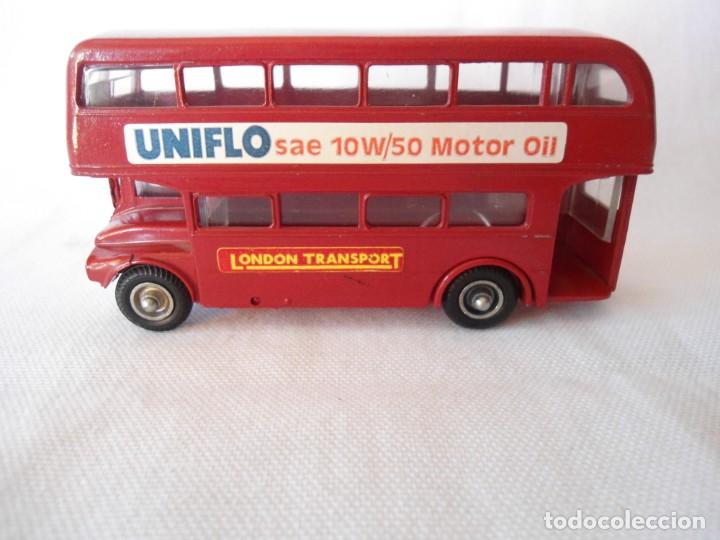 Coches a escala: AUTOBUS METALICO LONDINENSE DE A BUDGIE TOY ENGLAND