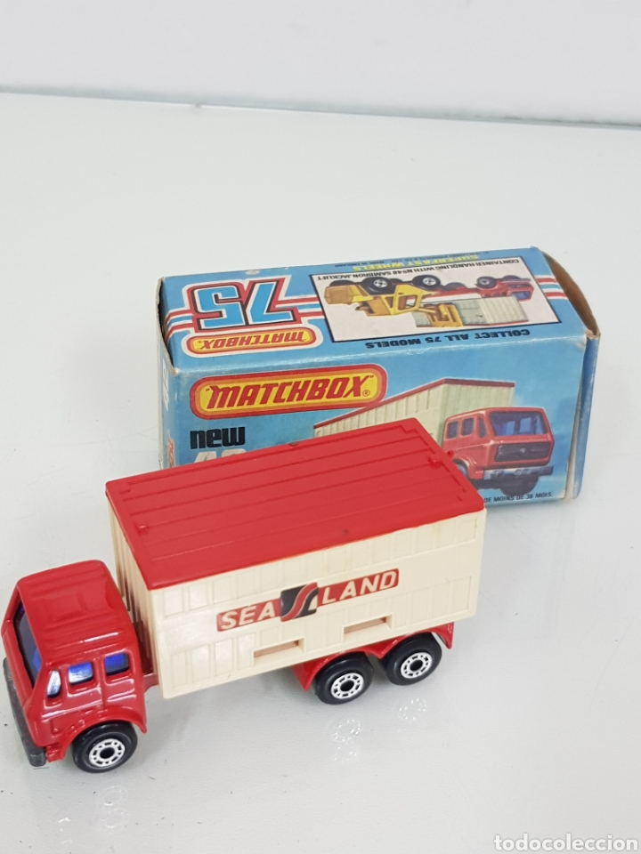 matchbox mercedes container truck