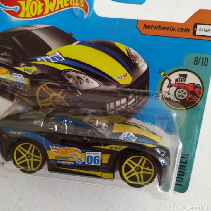 hot wheels c6 corvette tooned