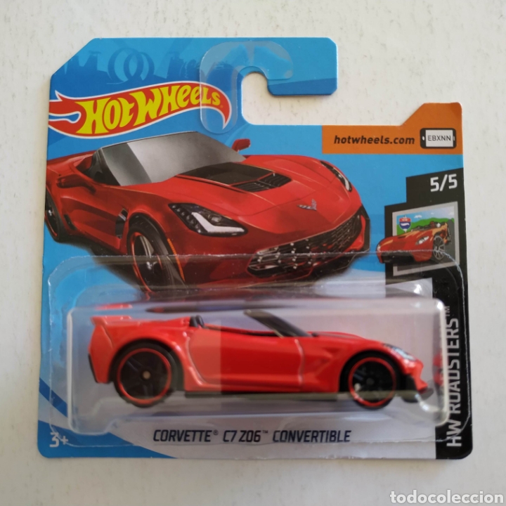 hot wheels corvette c7 zo6 convertible