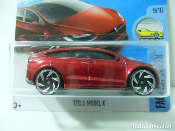 Tesla Model X Hot Wheels Mattel Hw Factory Fresh Esc 164 Coche Automóvil Miniatura Eléctrico