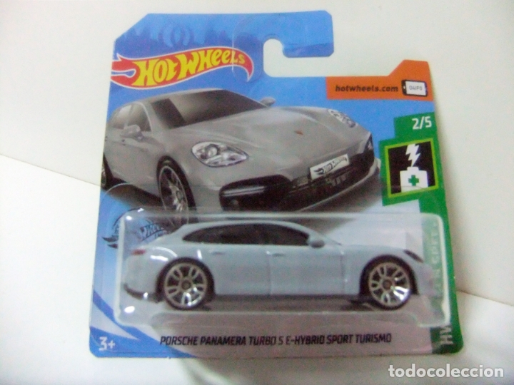 Porsche Panamera Turbo S E Hybrid Sport Turismo Hot Wheels Mattel Hw Green Speed Escala 164 Coche