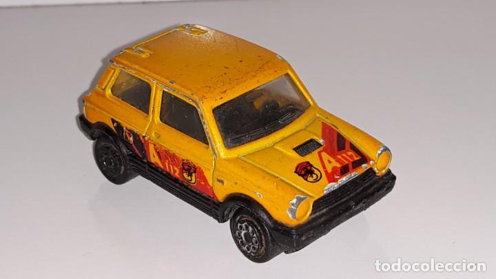 MAJORETTE : ANTIGUO AUTOBIANCHI A112 REF. 270 ABARTH FIAT ESCALA 1/53 MADE  IN FRANCE AÑOS 70