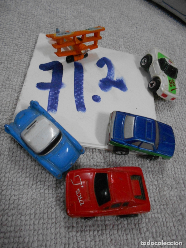 Coches a escala: GRAN LOTE DE MINI COCHES Y AVIONETA