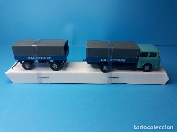 Coches a escala: CAMION CON REMOLQUE PERMOT HO 1:87 - Foto 4