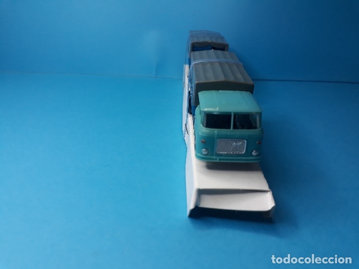 Coches a escala: CAMION CON REMOLQUE PERMOT HO 1:87 - Foto 5